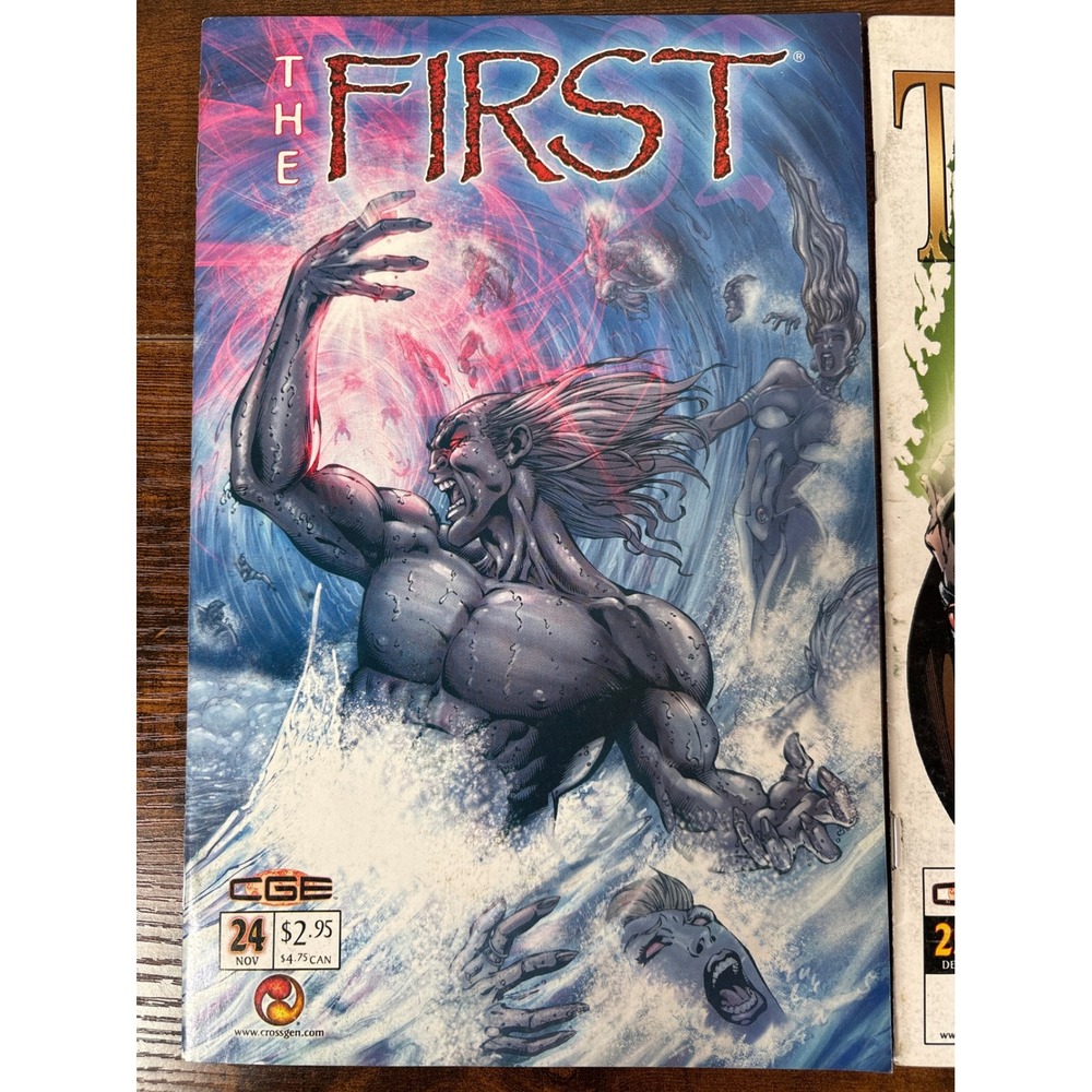 The First #24/25 Comic Book Lot CrossGen Entertainment 2002 Key Issue Sigilverse - Picture 2 of 3